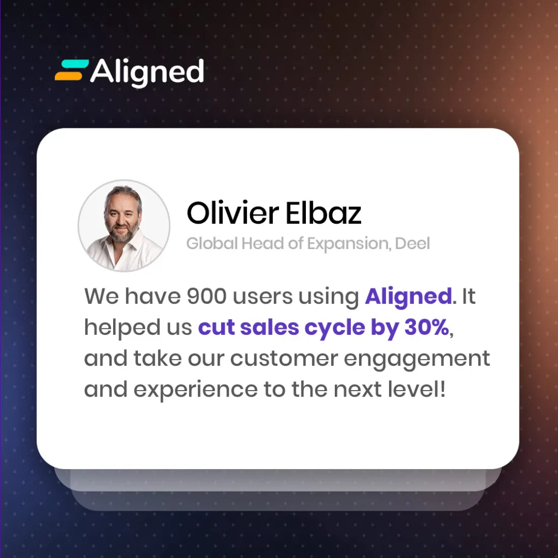 Aligned ad creative by DemandBox
