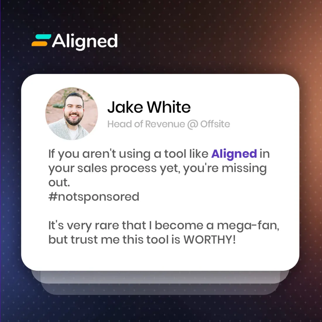 Aligned ad creative by DemandBox
