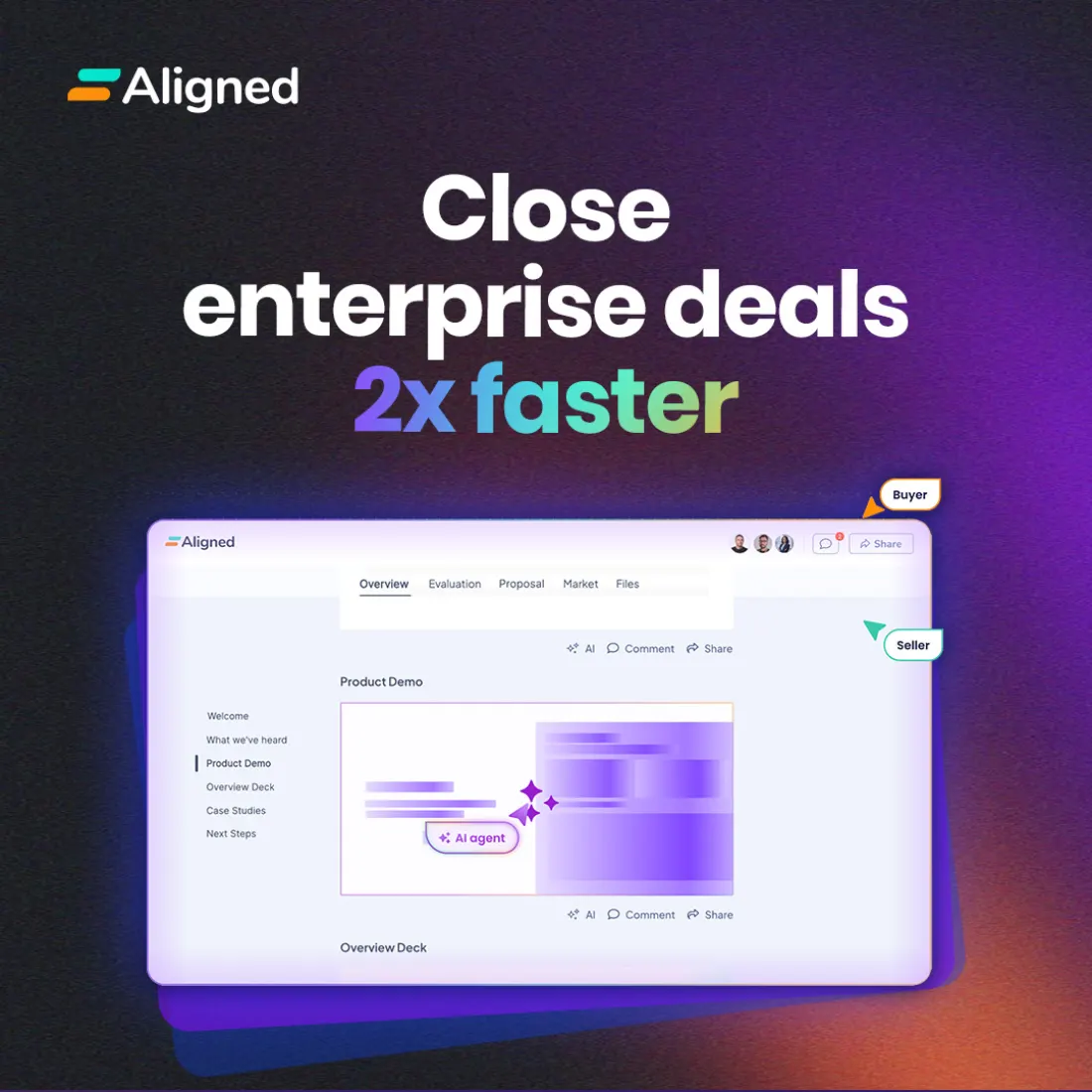 Aligned ad creative by DemandBox