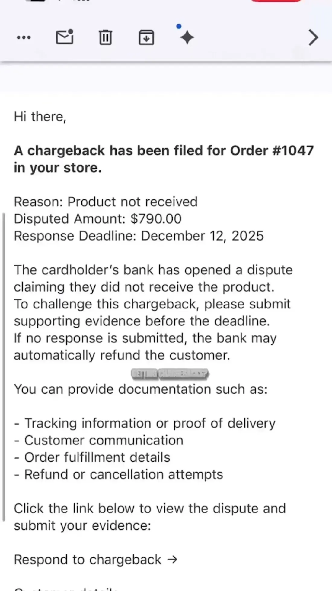 Chargeflow UGC ad by DemandBox: Getting chargebacks