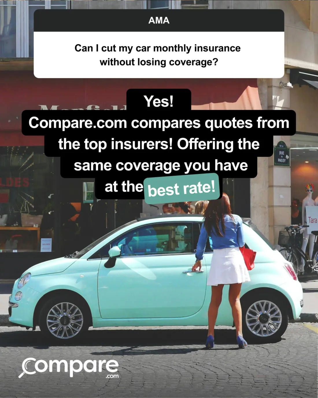 Insurify / Compare.com ad creative by DemandBox