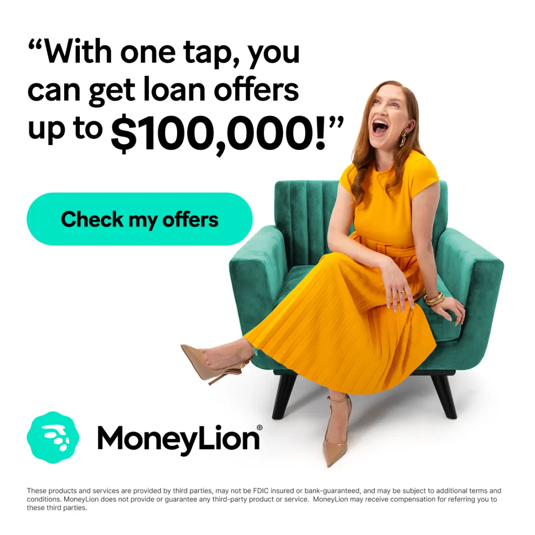 MoneyLion ad creative by DemandBox